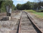 Grain Elevator switch spur still served by the CN Railroad looking Southeast